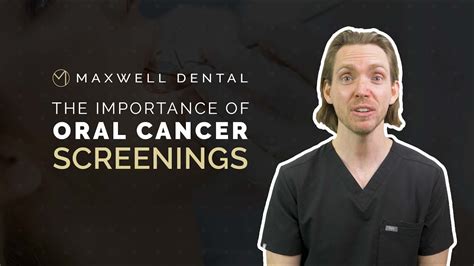 The Importance Of Oral Cancer Screenings Youtube