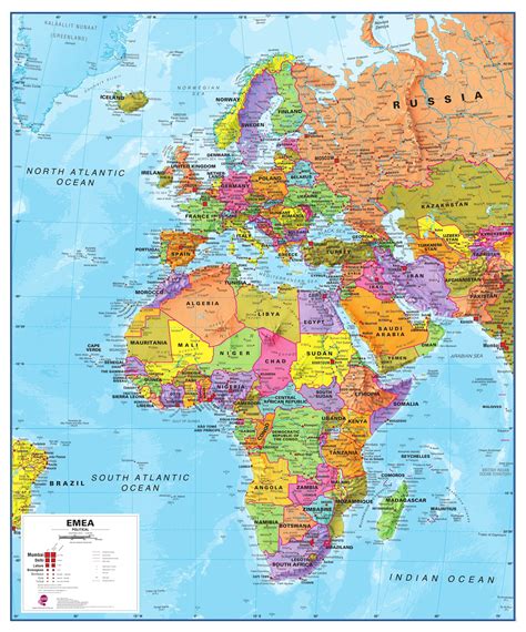 Africa And Europe Map Verjaardag Vrouw 2020