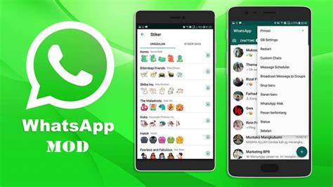 Whatsapp messenger (mod, many features). Whatsapp Mod APK Download versi Paling Baru (Anti Ban!)