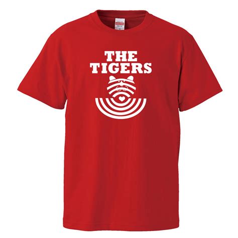 THE TIGERS タイガースGroup Sounds 5 6オンス Tシャツ RD S