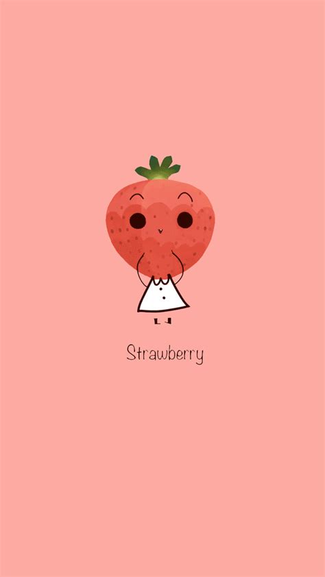 Strawberry Kawaii Wallpapers Top Free Strawberry Kawaii Backgrounds