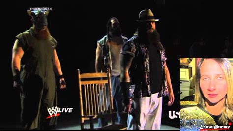 Wwe Raw Bray Wyatt Interrupts Hulk Hogan And John Cena Live
