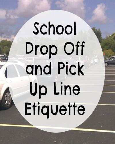 School Drop Off And Pick Up Line Etiquette Houston Mommy And Lifestyle Blogger Moms Without