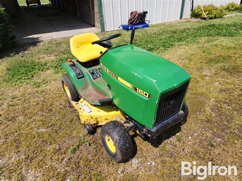 John Deere 160 Lawn Tractor Bigiron Auctions