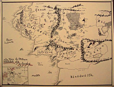 Middle Earth Map Erarchitects