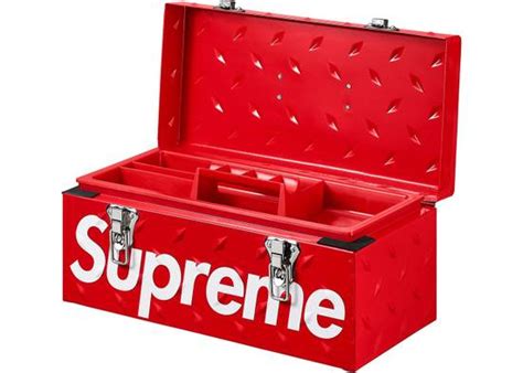 Supreme Supreme Diamond Plate Tool Box Red Grailed
