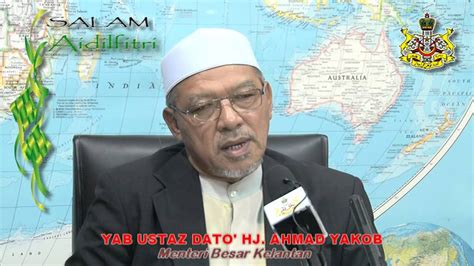Perutusan Aidilfitri Menteri Besar Kelantan 1435h2014m Youtube
