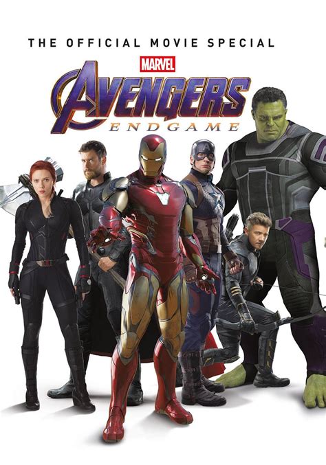 Avengers Endgame Official Movie Special Ed Hc Oa Aug201656 Movie