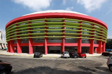 Vista Externa Do Ginásio Do Ibirapueraque Passa Por Reforma Esportes Estadão