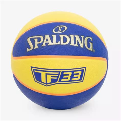 Balón De Baloncesto Spalding 3x3 Tf 33 Color Amarillo Cuotas Sin Interés