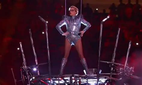 lady gaga super bowl 51 halftime performance wows video