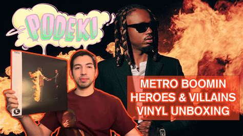 Metro Boomin Heroes And Villains Vinyl Unboxing Youtube