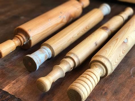 Wooden Rolling Pin Vintage Rolling Pin Cypress Rolling Pin