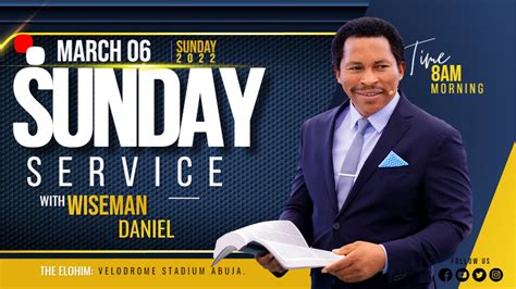Elohim Sunday Live Service 6th March 2022 With Wiseman Daniel Youtube