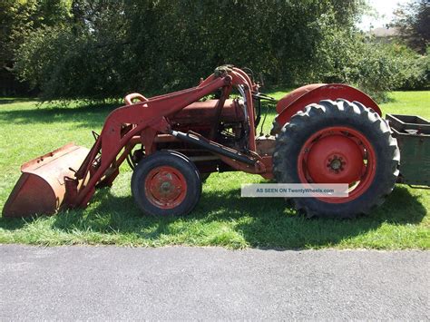 1954 Massey Ferguson Field And Garden Tractor W Front End Loader
