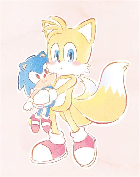 Tails Et Sonic Classique Tails And Classic Sonic Sonic Fan Art Sonic