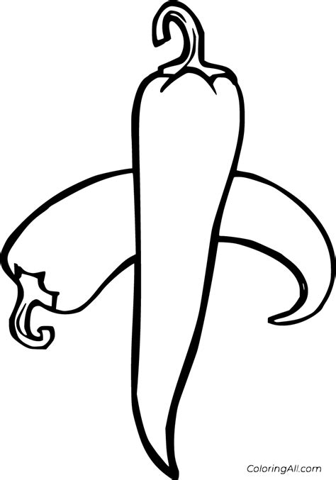 Pepper Coloring Pages (16 Free Printables) - ColoringAll