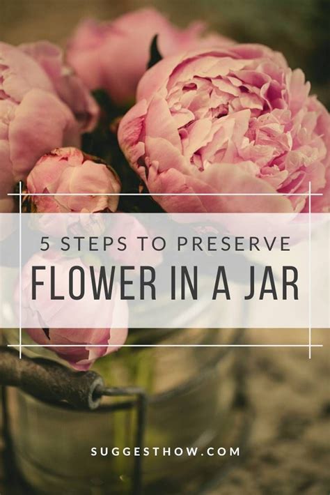 5 how do you preserve flowers in resin? How to Preserve Flowers in a Jar | How to preserve flowers ...