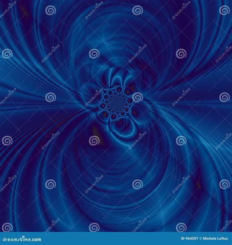 Blue Vortex Abstract Stock Illustration Illustration Of Digital 964597