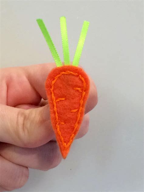 Felt Carrot Pin ThriftyFun