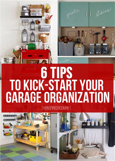 Garage organization systems and storage solutions. Garage Organization {6 Tips to Kick Start Your Garage ...