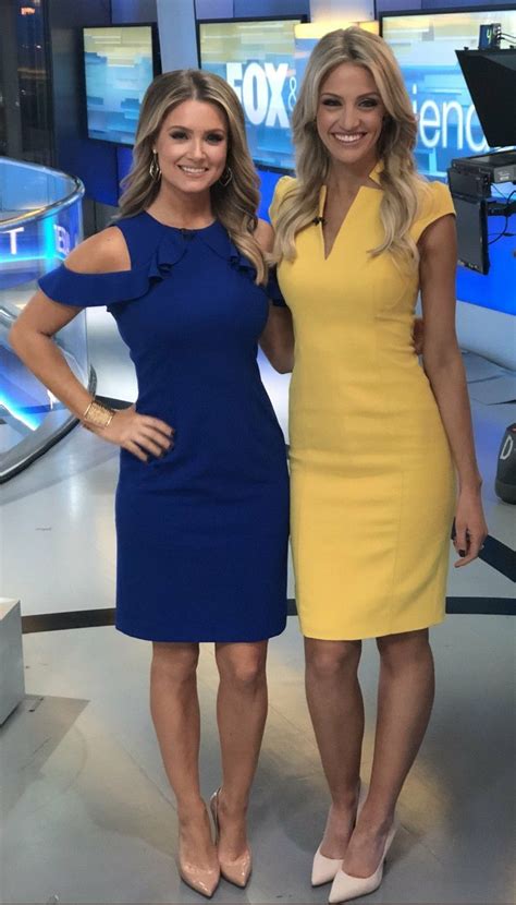 Jillian Mele Carly Shimkus Anchor Clothes Female News Anchors Sexy Beautiful Women