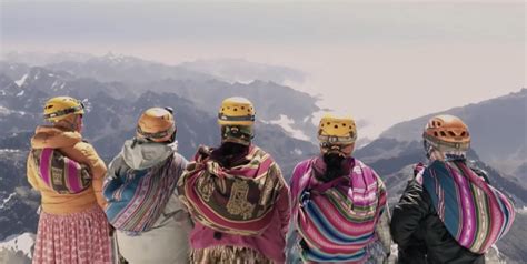 Indigenous Bolivian Women Known As Cholita Climbers Break