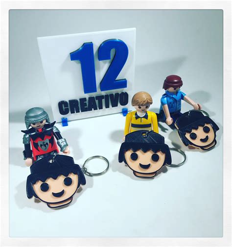 Download Stl File Playmobil Face Keychain • Model To 3d Print ・ Cults