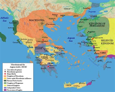 A Map Of The Roman Empire Showing Its Major Cities And Their Territorial Boundaries Including