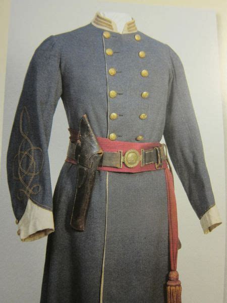 Civil War Confederate Cavalry Captains Uniform Frock Coat Original