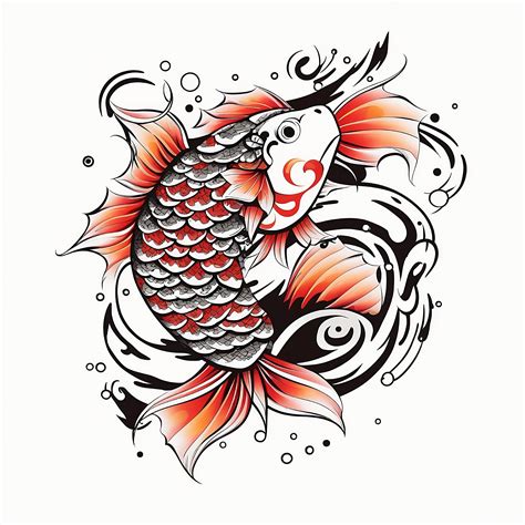 Koi Fish Tattoo Paintings