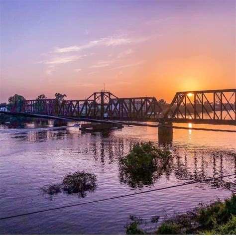 Ouachita River At Monroe And West Monroe West Monroe River Louisiana