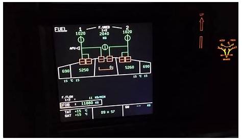 a320 fuel auto feed fault