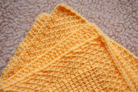 Free Tunisian Crochet Baby Blanket Pattern Yarnandy
