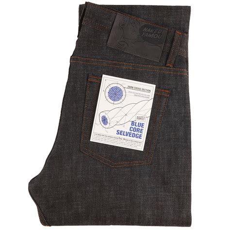 Naked And Famous Blue Core Selvedge Indigo 101171006 35
