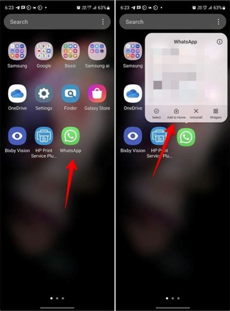 How To Put Whatsapp App Icon On Home Screen Techwiser