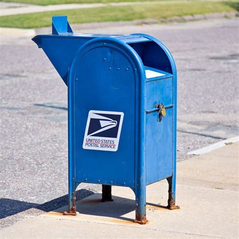 U S Postal Service Mailbox Mailbox Vintage Mailbox Antique Mailbox