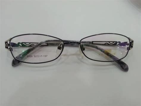woman alloy glasses optical female high end elegance eyeglasses frame top quality metal