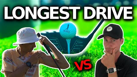 Longest Drive Challenge Golf Pro Vs Amateur Einfachbessergolfen Youtube
