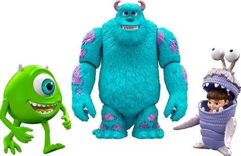Mattel Disney And Pixar Monsters Inc Storyteller 3 Action Figure Pack Sulley Mike And Boo