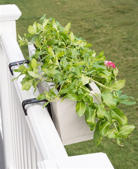 Learn How To Build A DIY Railing Planter Box With This Tutorial
