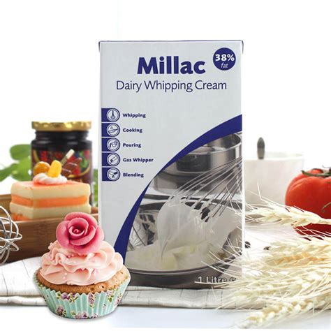 Millac 38 Dairy Whipping Cream 1ltr — Addtocartae