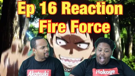 Shinra Vs Giovanni Fire Force Season 1 Episode 16 Reaction Youtube