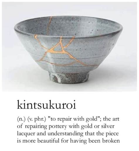 Broken bowl repaired with gold. 17 Best images about Kintsugi, repairing ceramics with ...