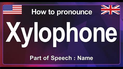 xylophone pronunciation correctly in english how to pronounce xylophone in american english