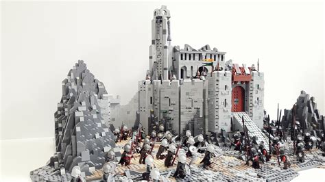Moc Helms Deep And Minas Tirith Lego Historic Themes Eurobricks Forums