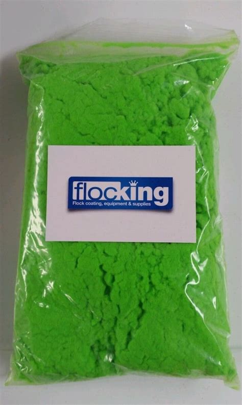 FK137 50g Lime Green FLOCK FIBRES Flocking Fibers