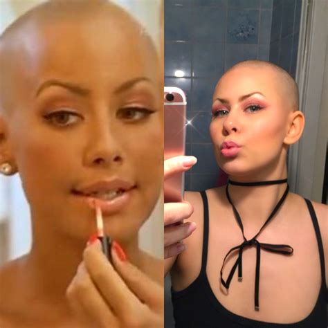 nanna the bald barbie nanna baldwomen amberrose amber rose bald women bald head women