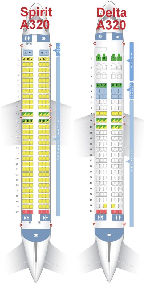 Spirit Air Seating Chart A Visual Reference Of Charts Chart Master