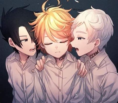 Escogelo A Él Ray X Emma X Norman The Promised Neverland Dos Para